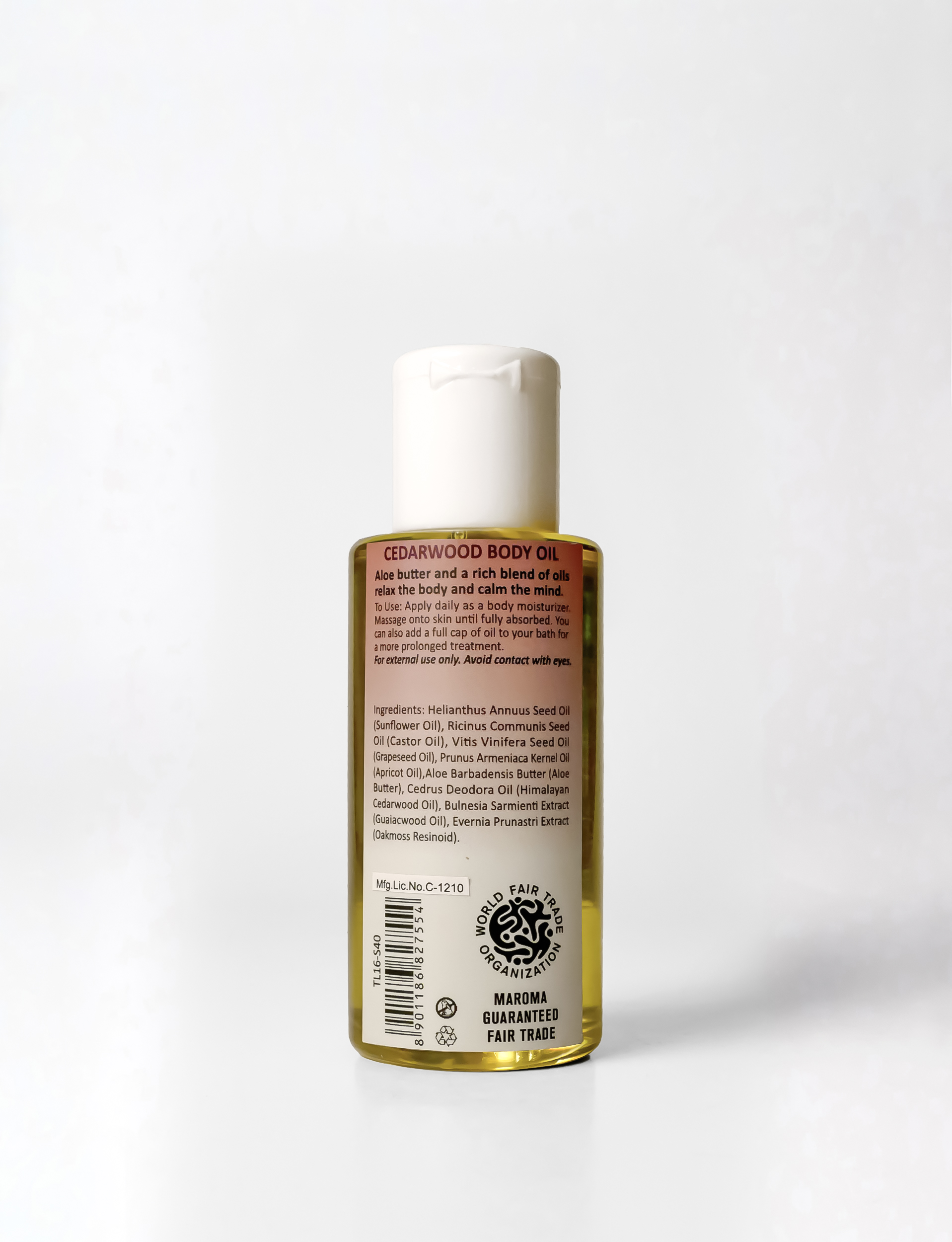 Body Oil Cedarwood 02
