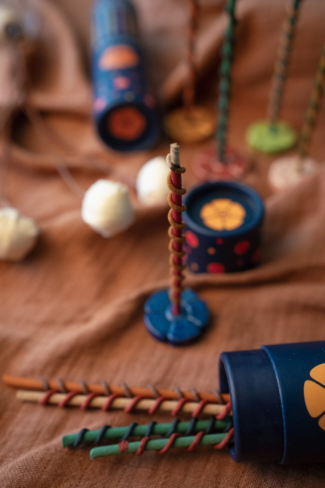 Double Scented Spiral Incense - Elemental Harmony