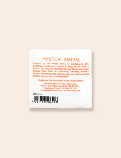 Perfume Square Sachet Opium Flower Maroma