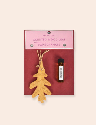 Scented Wood Leaf White Oak – Pomegranate