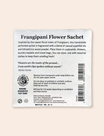 Flower Sachet – Frangipani