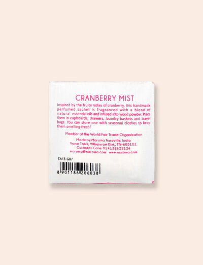 Perfume Mini Sachet-Cranberry Mist