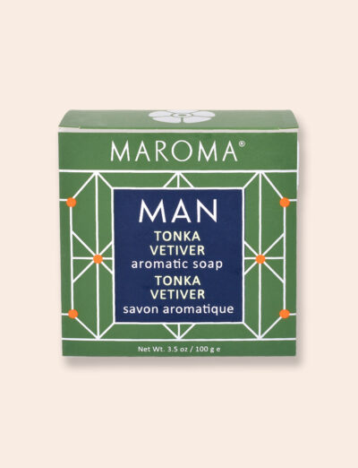 Tonka Vetiver Aromatic Bath Soap for Man – 100gms