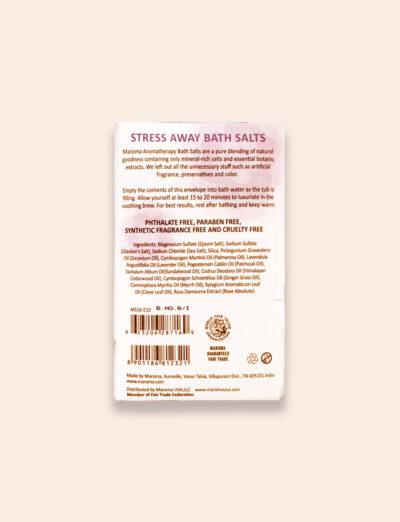 Aromatherapy Bath Salt Stress Away – 60gms