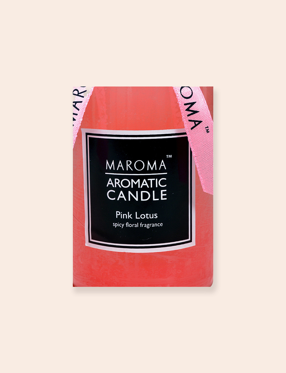 Pink Lotus 300gm_Aromatic Candle 002 copy