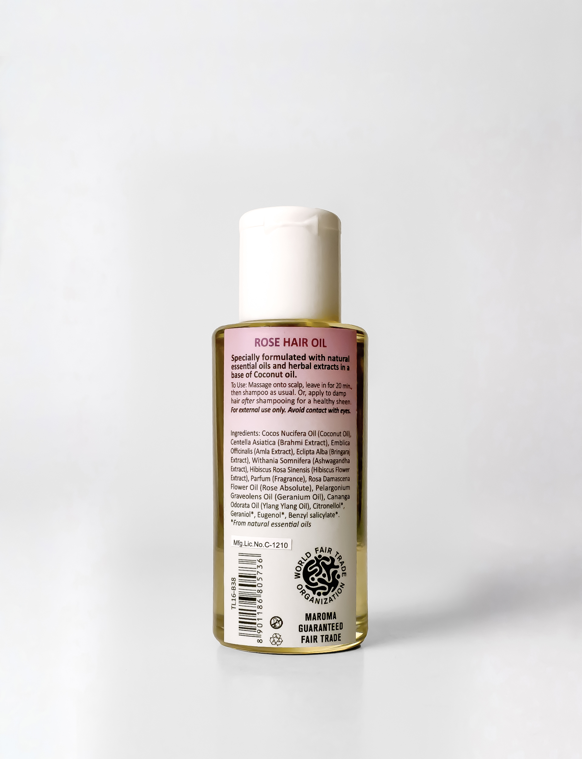 Hair Oil Rose 02