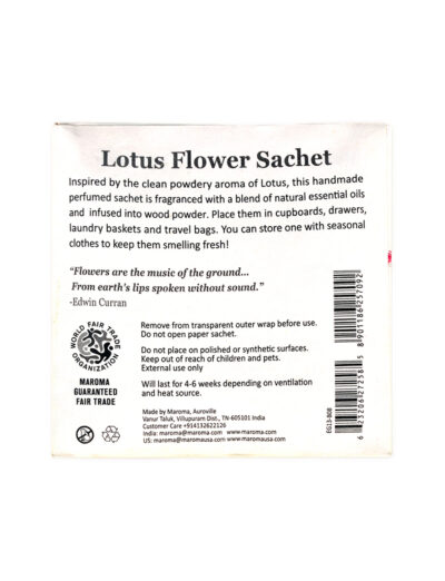 Lotus Perfume Sachet