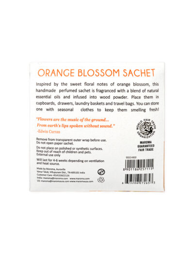 Orange Blossom Perfume Sachet