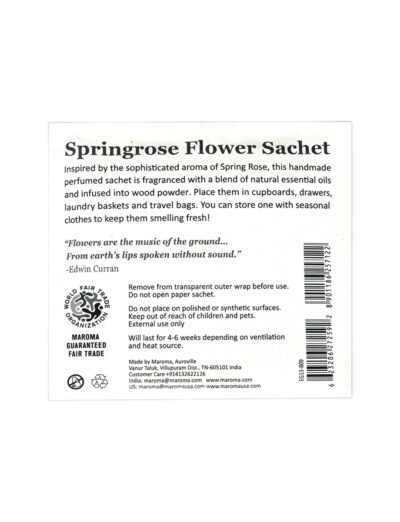 Spring Rose Perfume Sachet