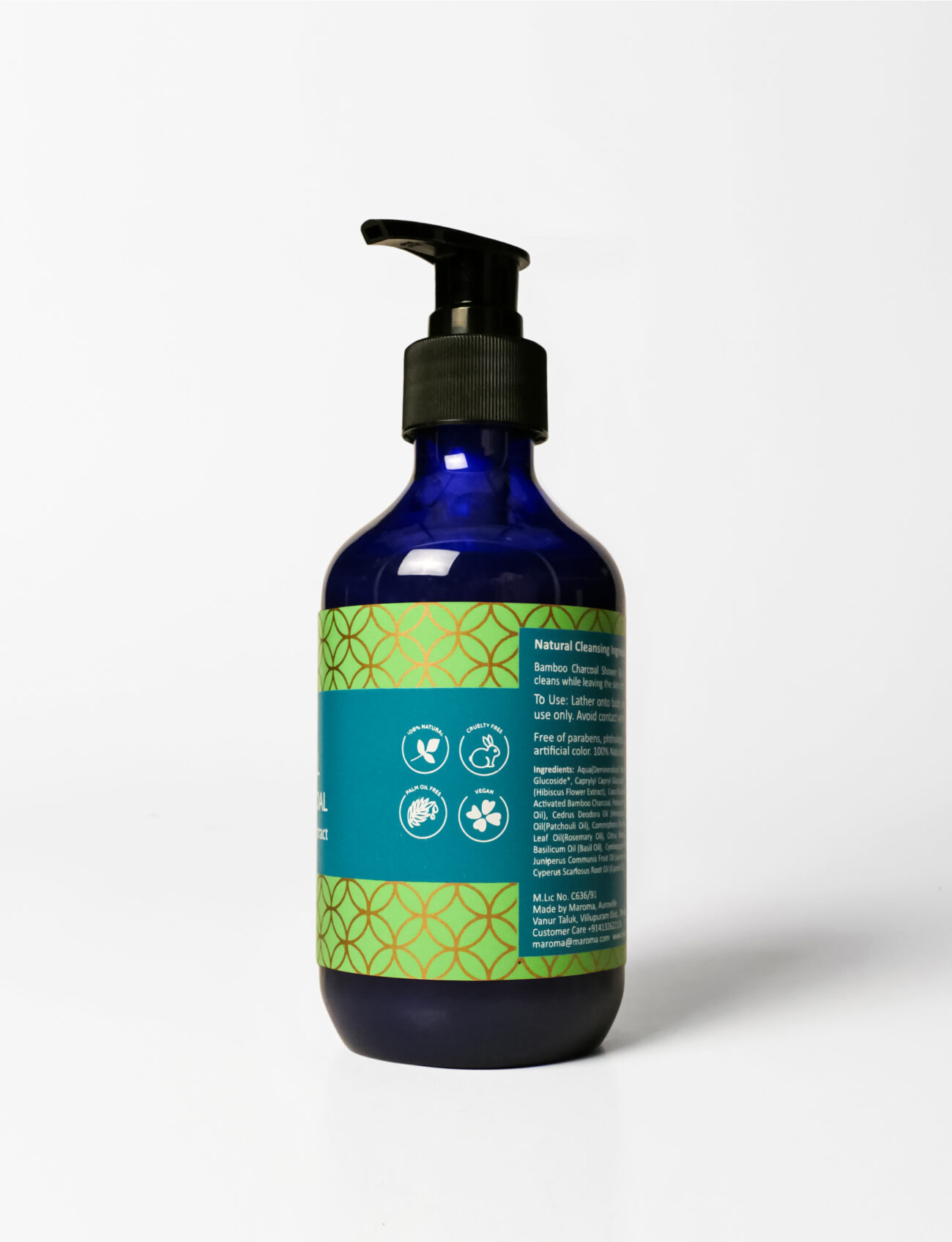 Bamboo Charcoal Shower Gel - Image 3
