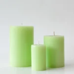Apple Blossom Pillar Candle