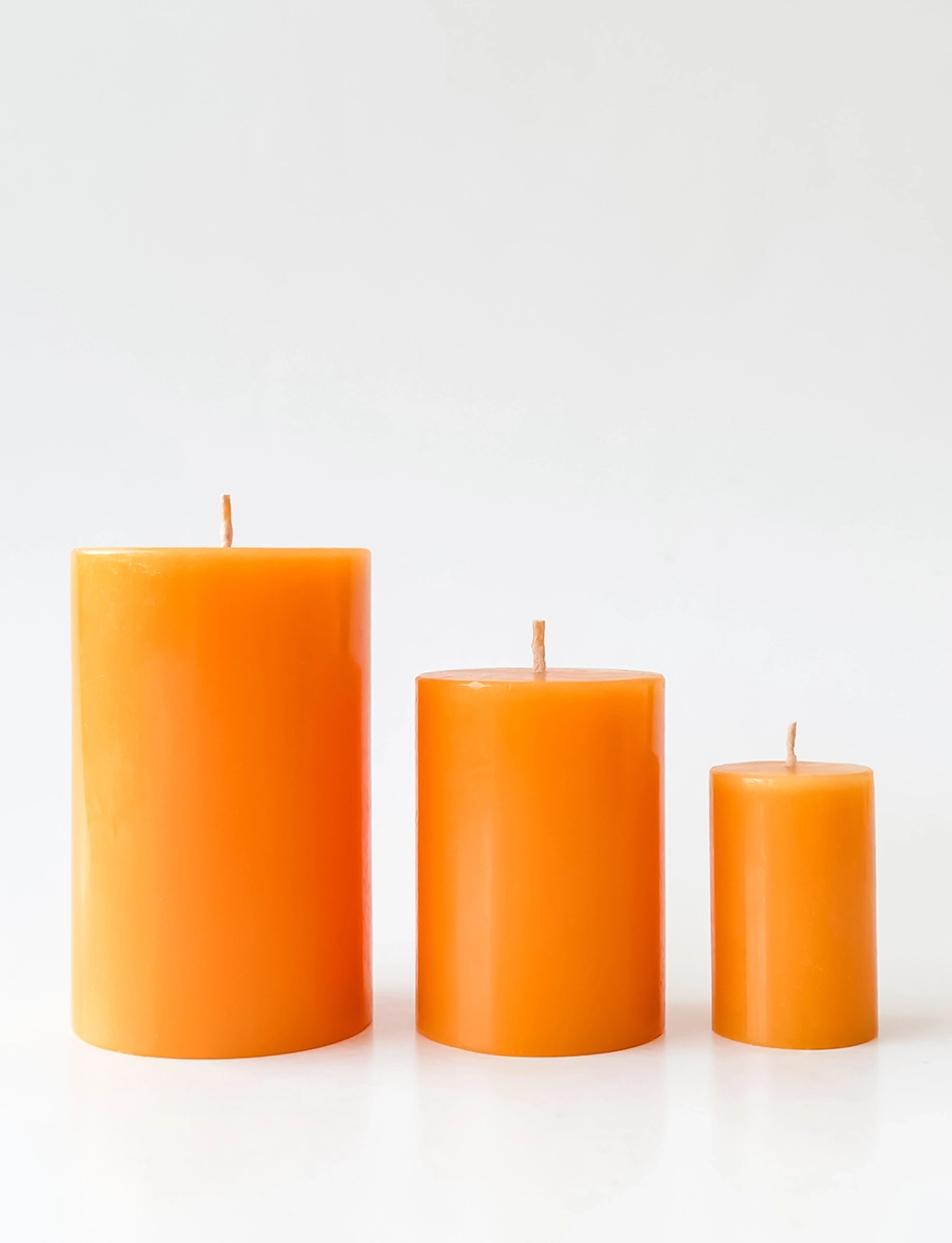 Champak Pillar Candle - Image 2