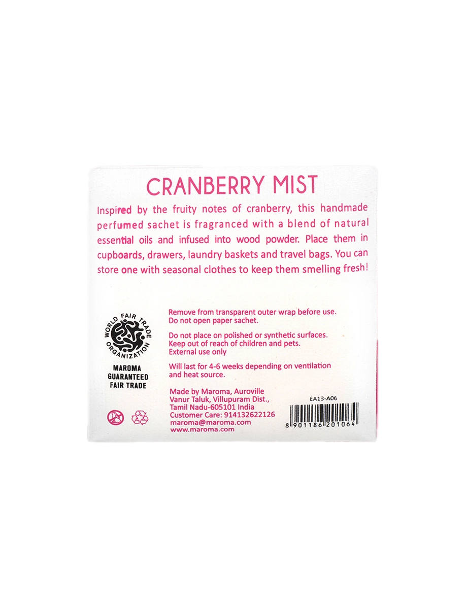 Cranberry Mist Perfume Sachet - Image 2