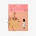 Cherry Blossom Scented Wooden Leaf Diffuser