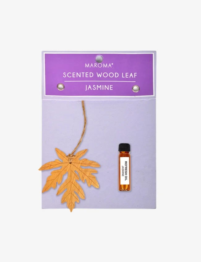 Jasmine Scented Wooden Leaf Diffuser