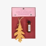 Pomegranate Scented Wooden Leaf Diffuser