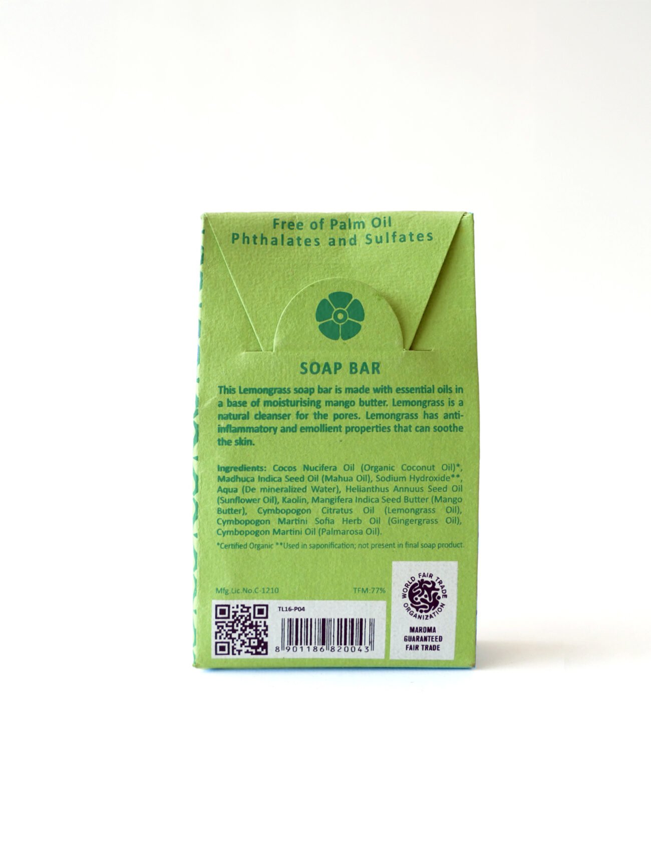 Lemongrass Soap Bar with Mango Butter - Image 4