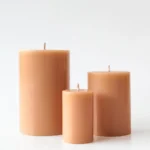 Mysore Sandalwood Pillar Candle