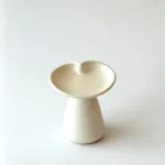 Ceramic Candle Holder White