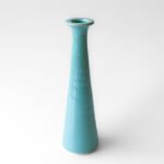 Ceramic Green Taper Candle Holder