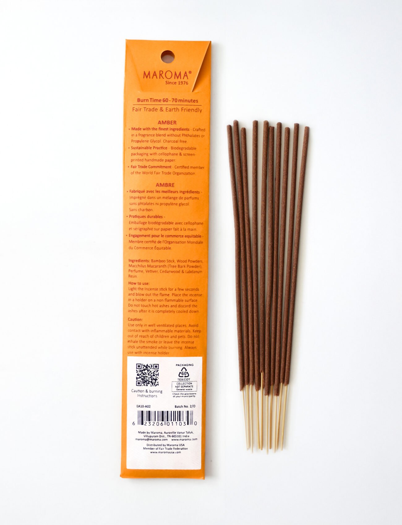 Amber Incense Incense Sticks - Image 2