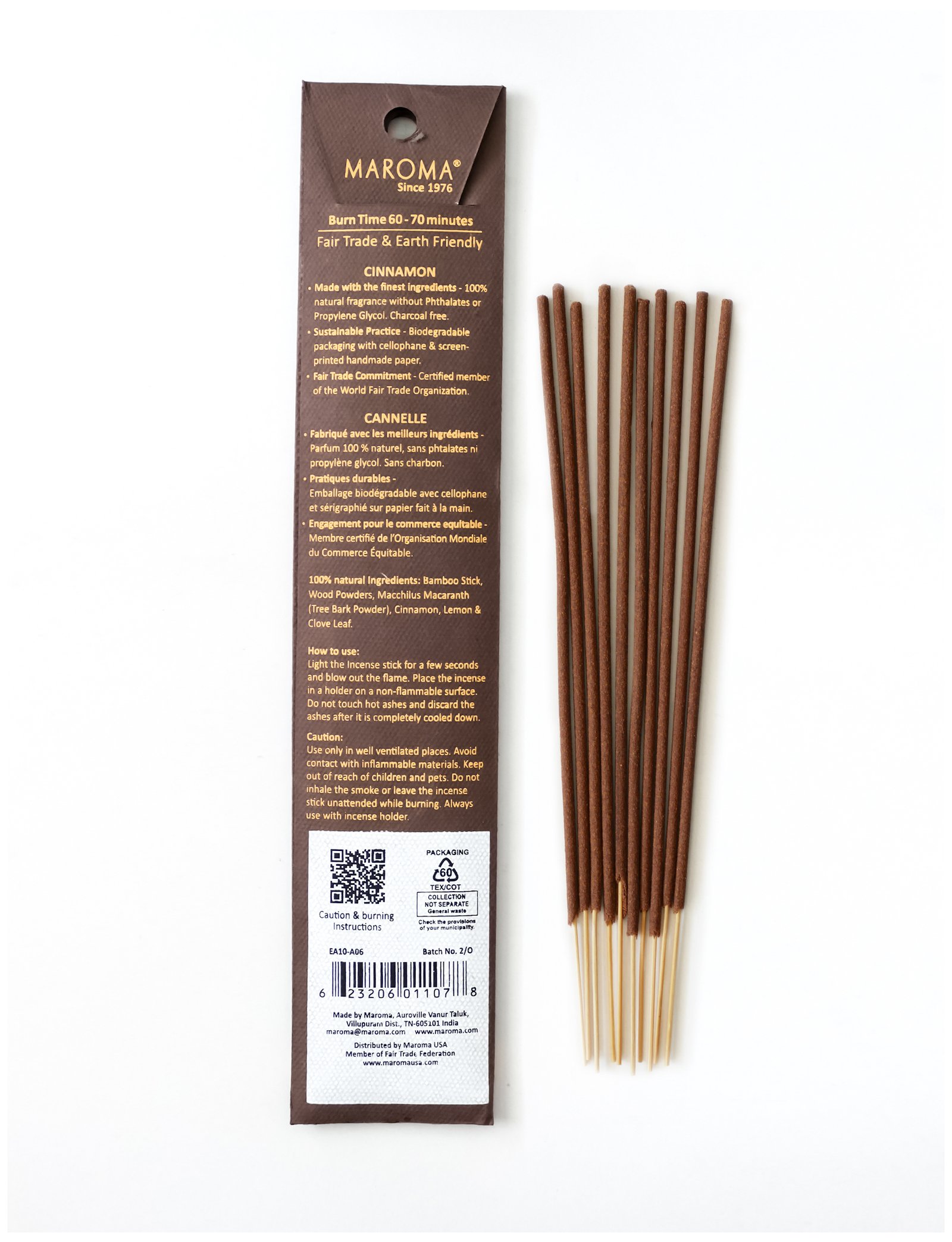Cinnamon Incense Sticks - Image 2