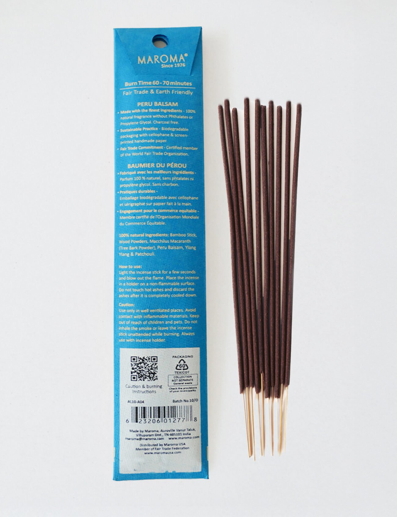 Peru Balsam Incense Sticks - Image 2