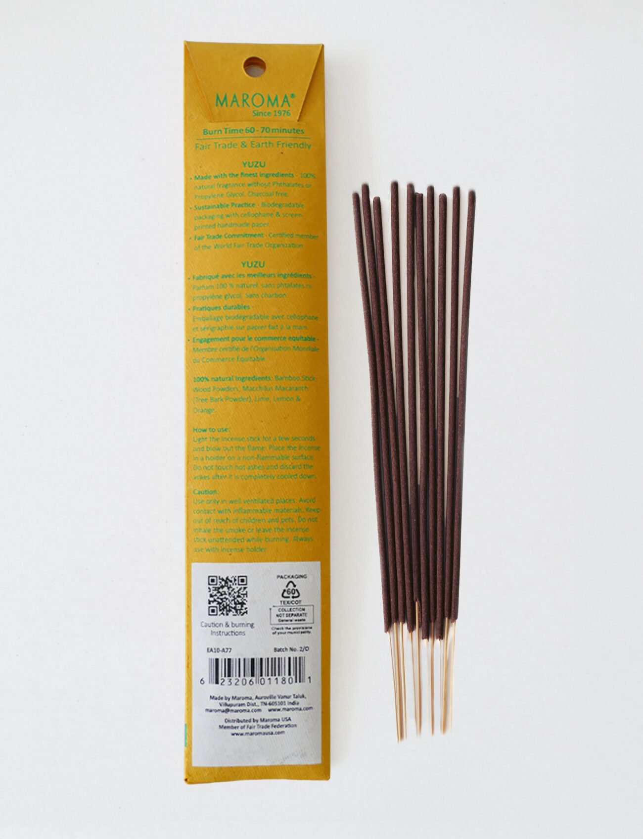 Yuzu Incense Sticks - Image 2