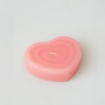 Blush Ripple Heart Lotus Scented Candle