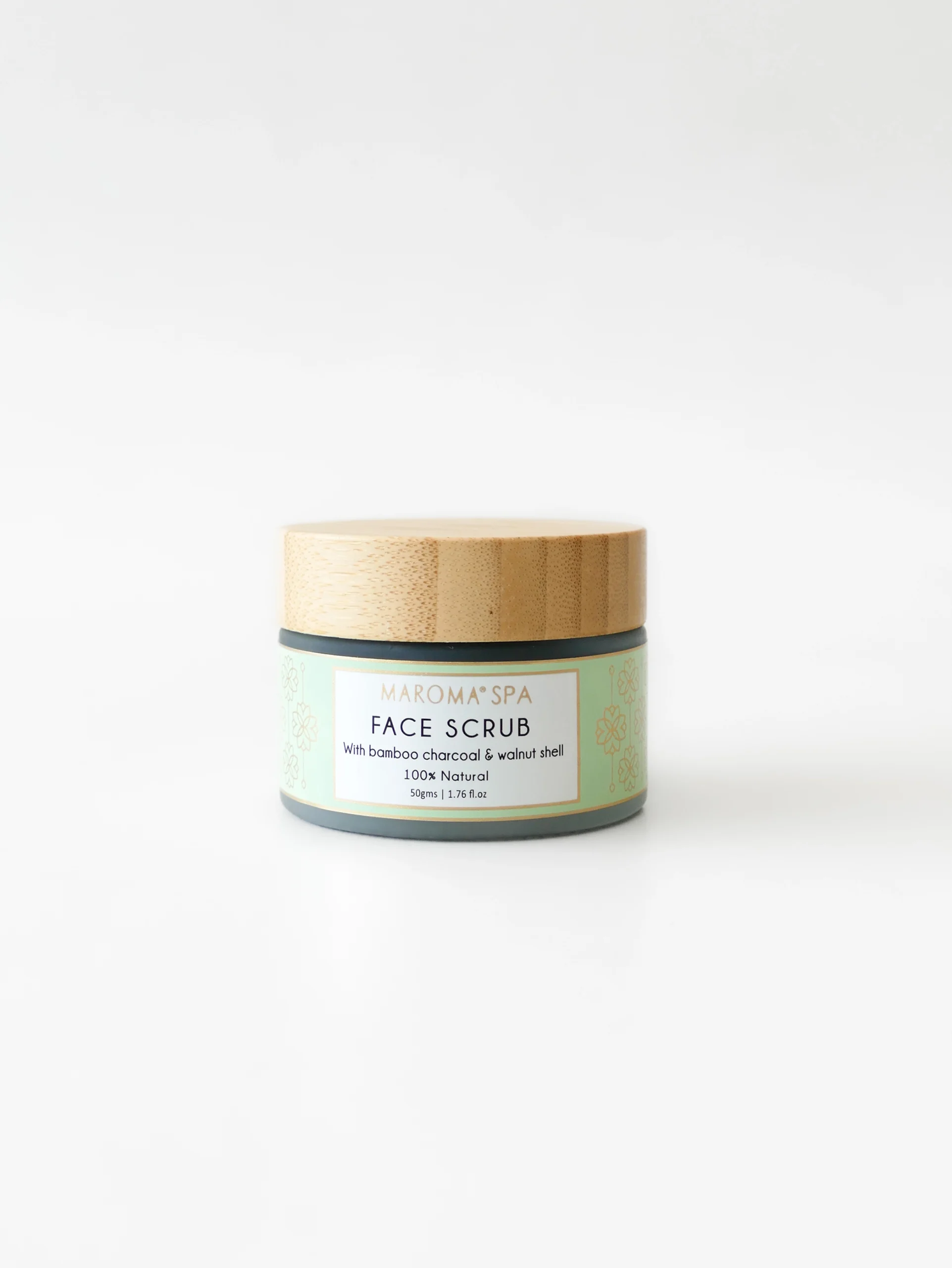 Face Scrub with Bamboo Charcoal and Walnut Shell - Image 2