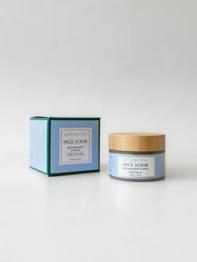 Face Scrub with Multani Mitti and Vetiver