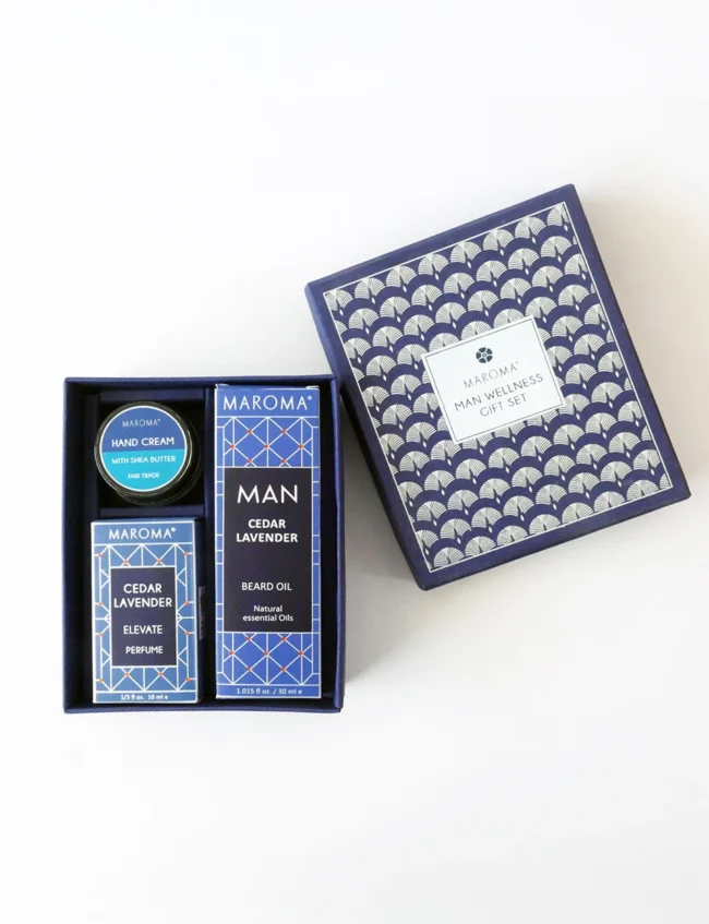 Man wellness Set Cedar Lavender